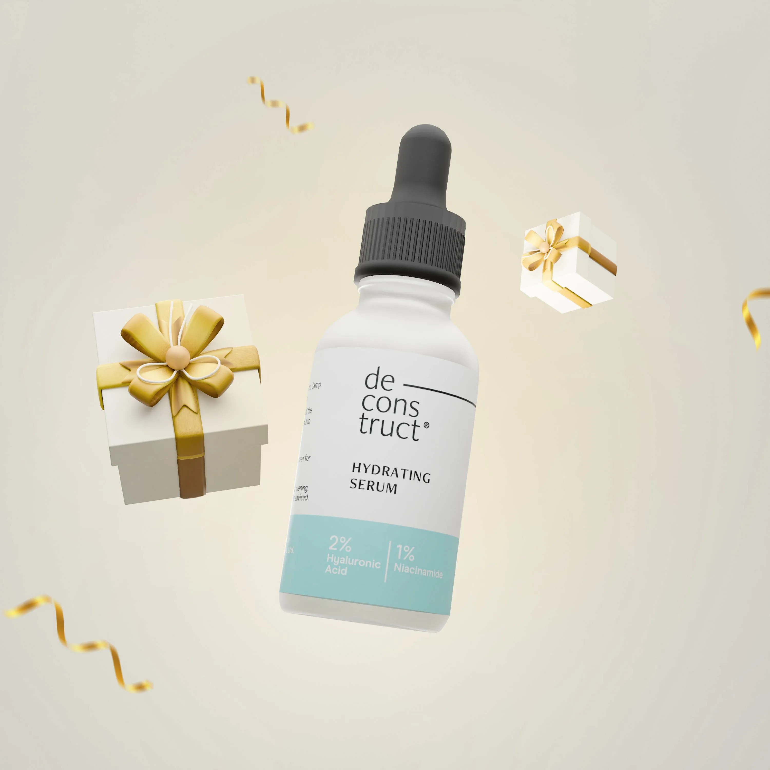 2% Hyaluronic Acid Serum with 1% Niacinamide | Oil Free Hydrating Face serum