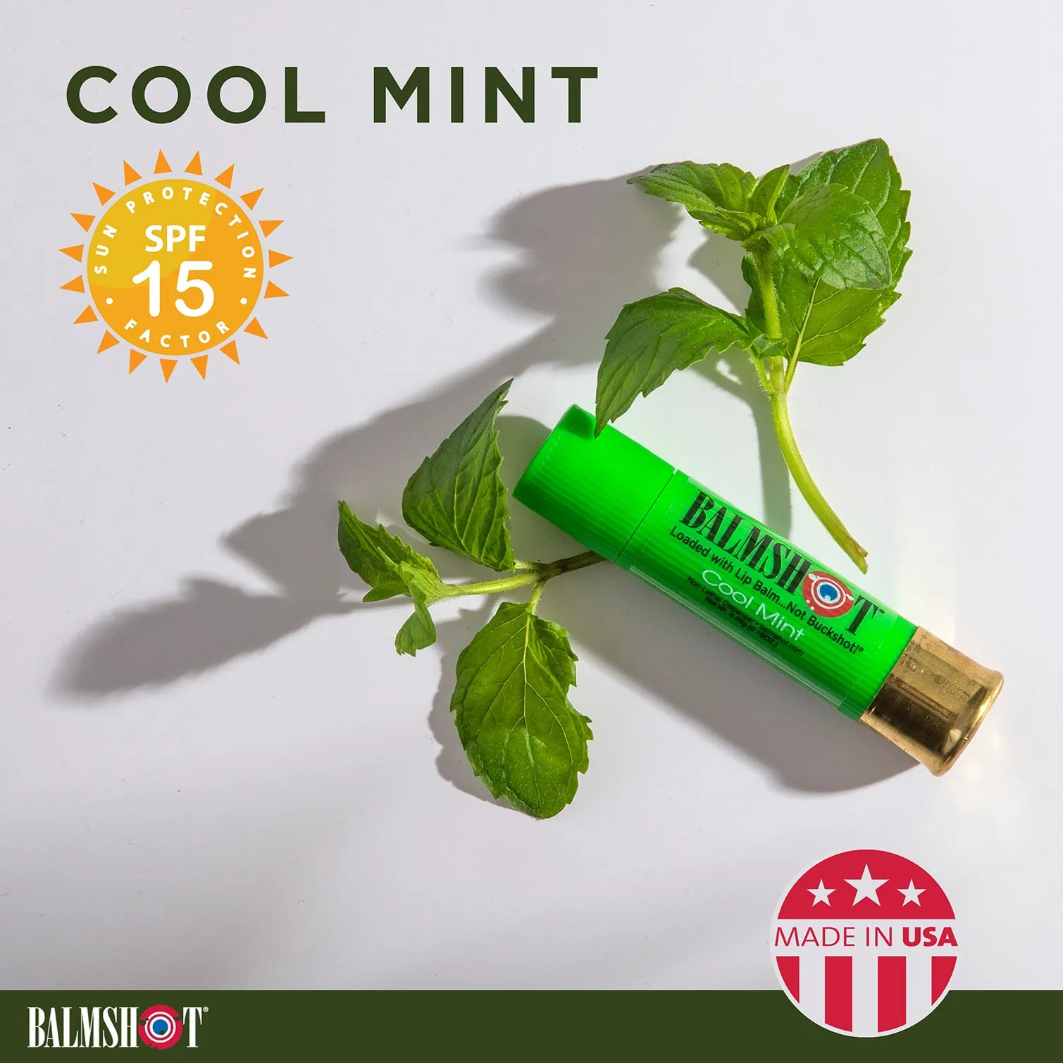 24-Pack Cool Mint Camo Beeswax Lip Balm