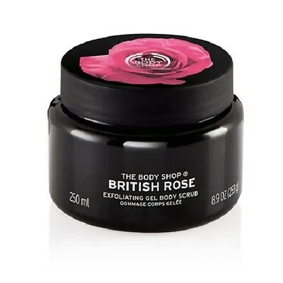 British Rose Exfoliating Gel Body Scrub