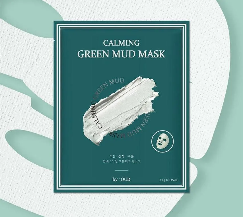 by:OUR Calming Green Mud Mask 13g*3EA