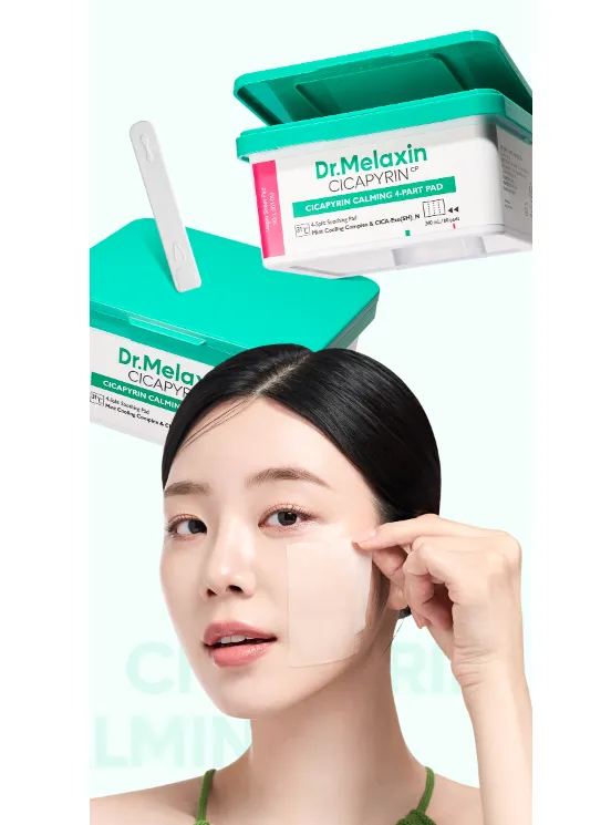 Dr.Melaxin Cicapirin Calming 4-Part Pad 80sheet 340ml