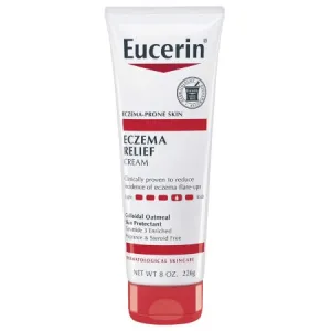 Eczema Cream Eucerin® Eczema Relief 8 oz. Tube Unscented Cream - Beiersdorf  Mfr# 05805101392