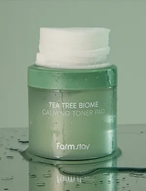 Farmstay Tea Tree Biome Calming Toner Pad 70pads 140ml