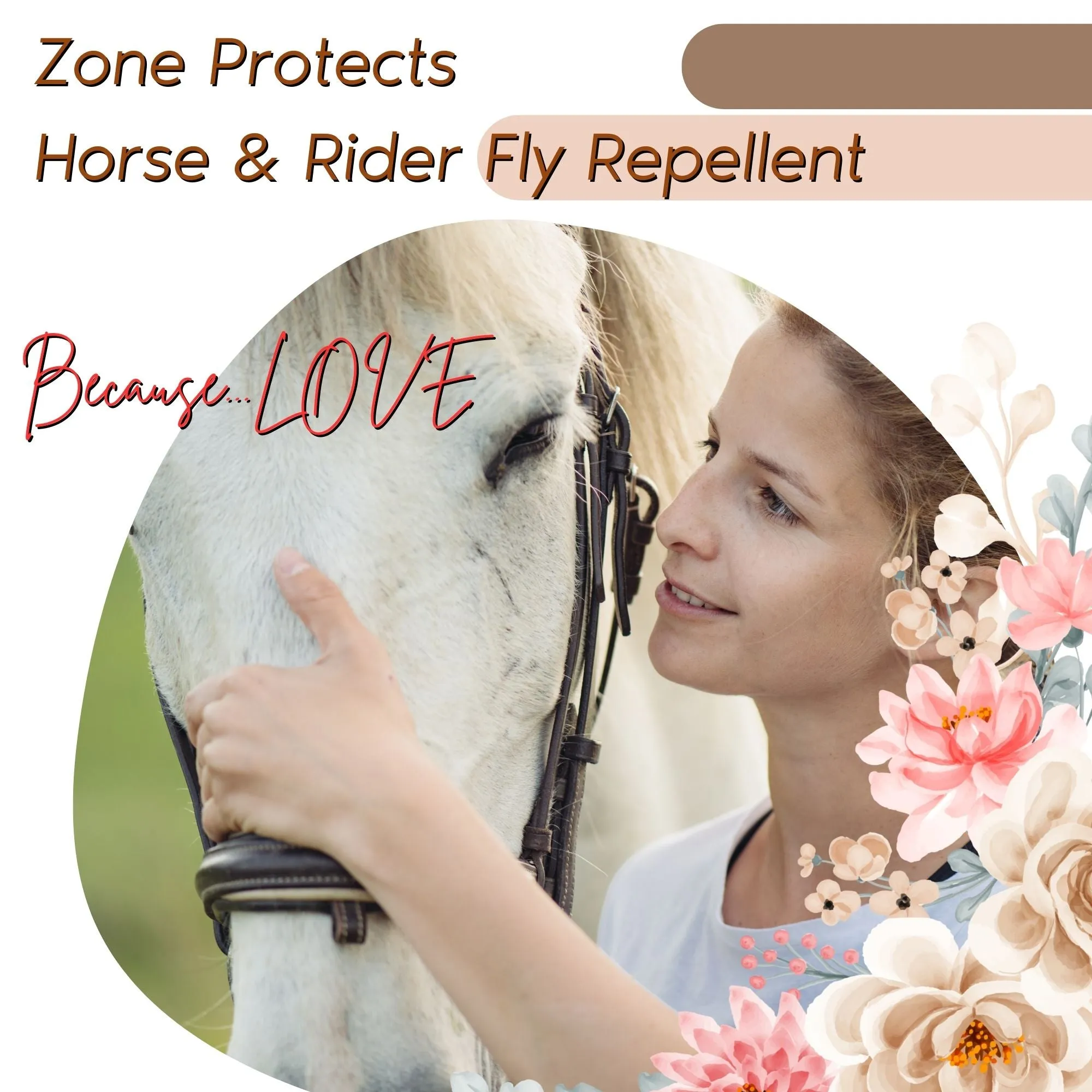 Horse & Rider Equine Fly/Insect Repellent Spray, 32oz