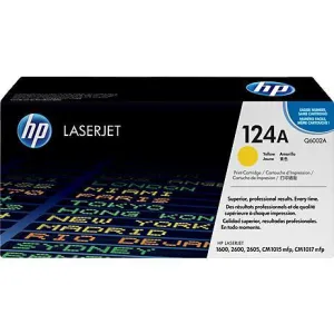 HP 124A yellow toner cartridge Q6002A