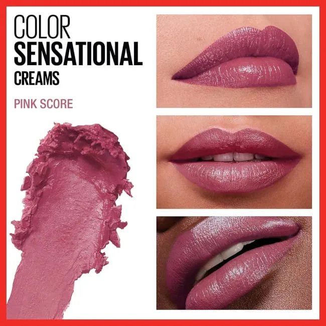 Maybelline Color Sensational The Creams Lipstick - Pink Score