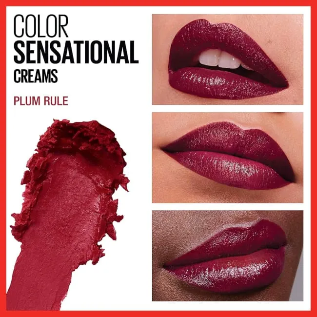 Maybelline Color Sensational The Creams Lipstick - Plum Rule