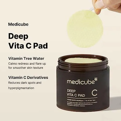 Medicube Deep Vita C Pad I Dark Spots & Pigmentation (70 sheets)