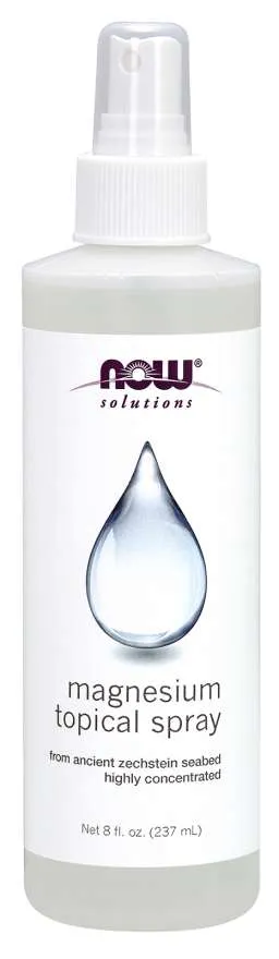 Now Magnesium Topical Spray 8 Oz