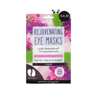 Oh K! Under Eye Masks, Fine Line Smoothing, Reduces Wrinkles, 7 Pairs, With Added Bakuchiol Vegan and Cruelty Free 26g