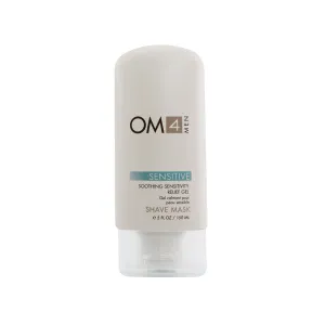 Organic Male OM4 Sensitive Shave Mask: Soothing Sensitivity Relief Gel