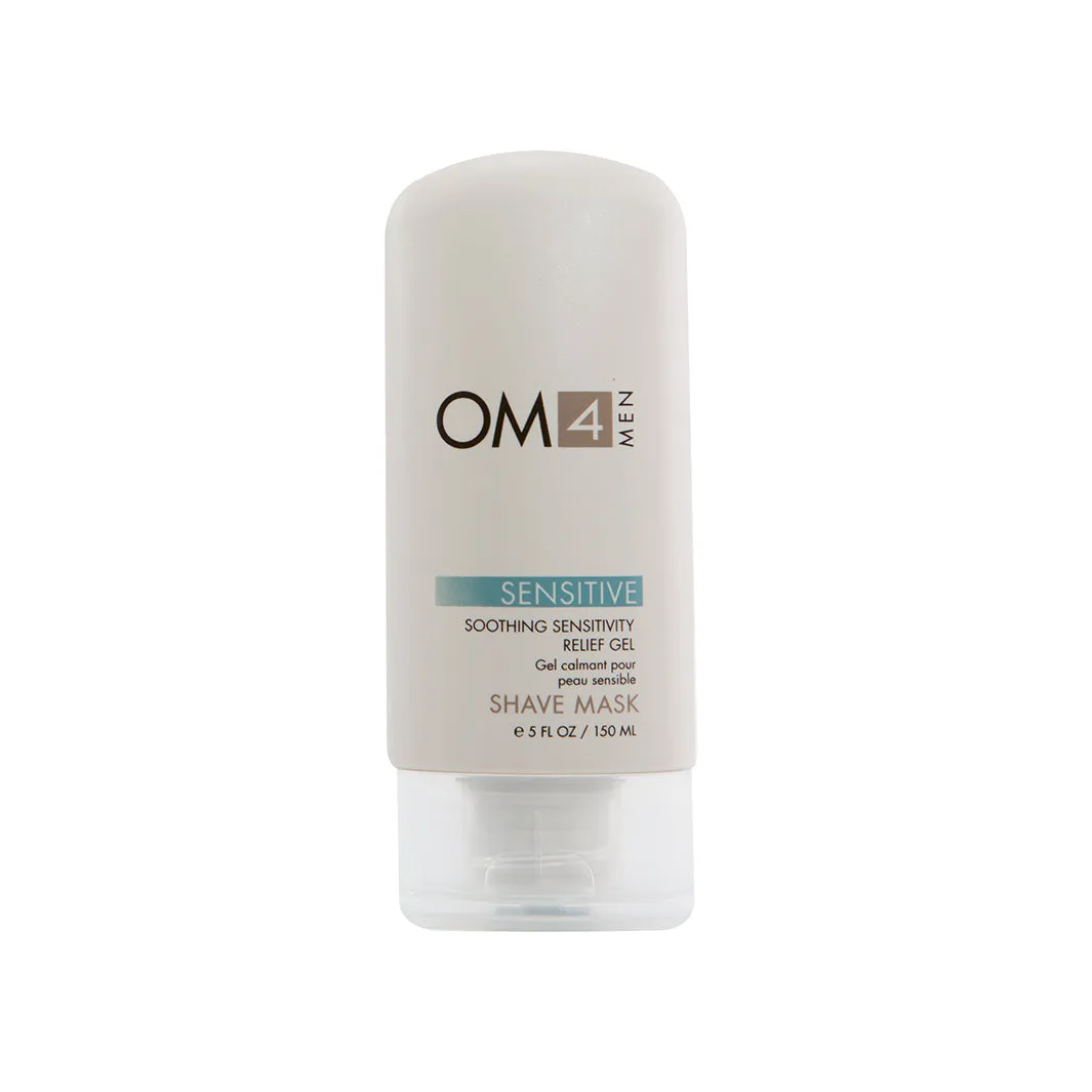 Organic Male OM4 Sensitive Shave Mask: Soothing Sensitivity Relief Gel