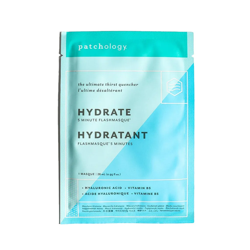 Patchology FlashMasque® Hydrate 5 Minute Sheet Mask - Single