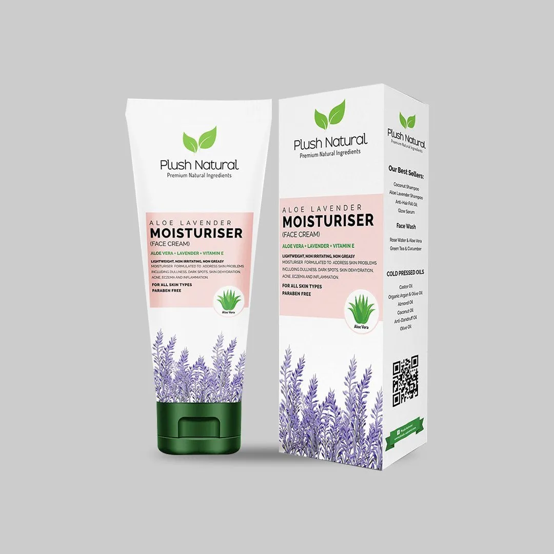 Plush Natural Aloe Lavender Moisturiser