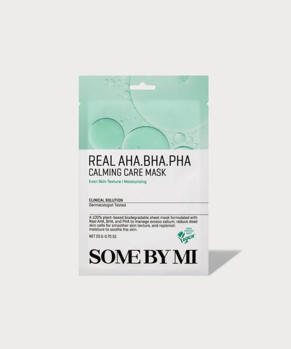 Real AHA BHA PHA Calming Care Mask