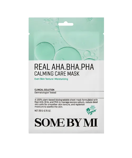 Real AHA BHA PHA Calming Care Mask