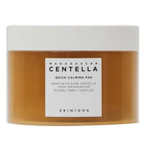 Skin1004 Madagascar Centella Quick Calming Facial Pads For Sensitive Skin 130ml, Pack of 70’s