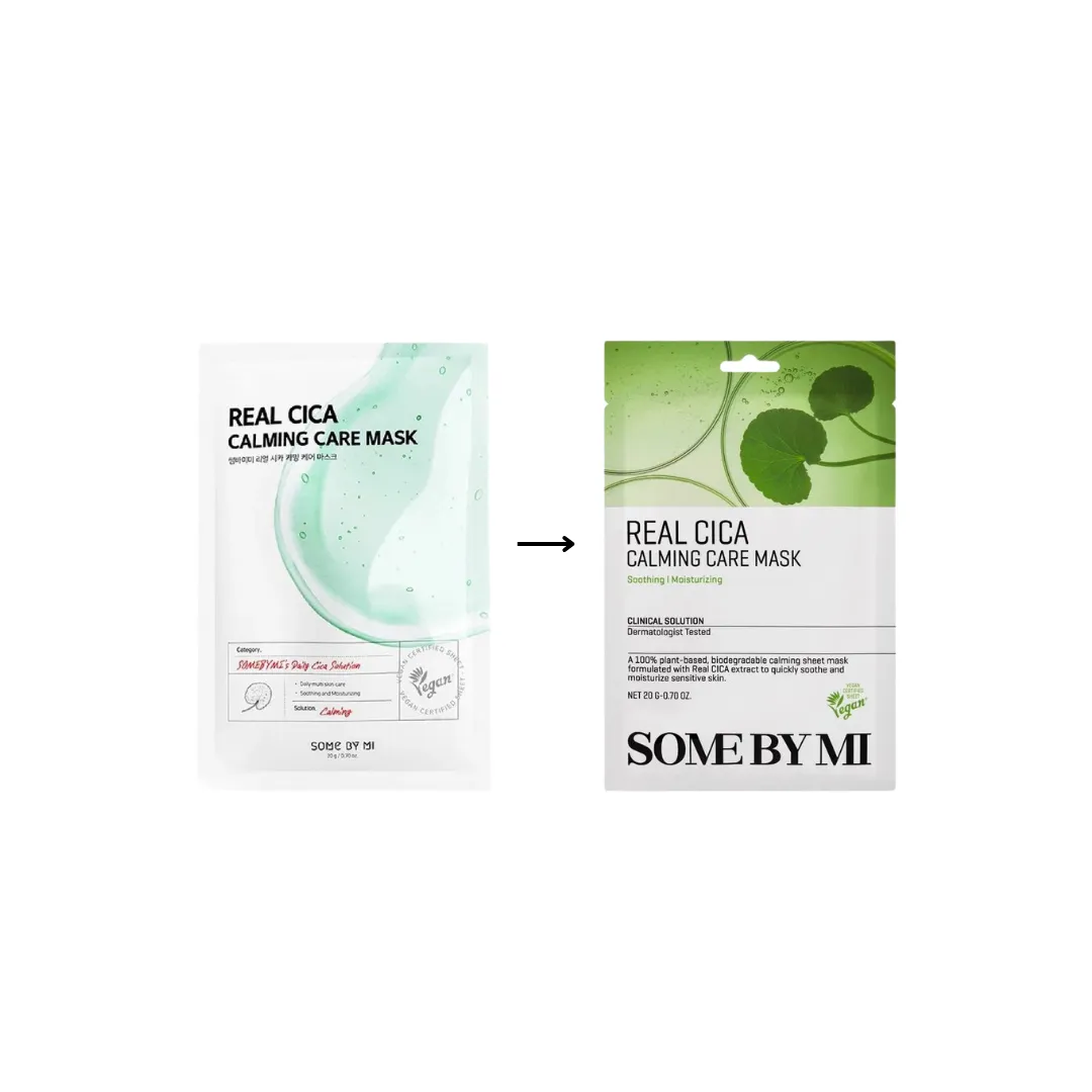 Some By Mi Real Cica Calming Care Mask 20g