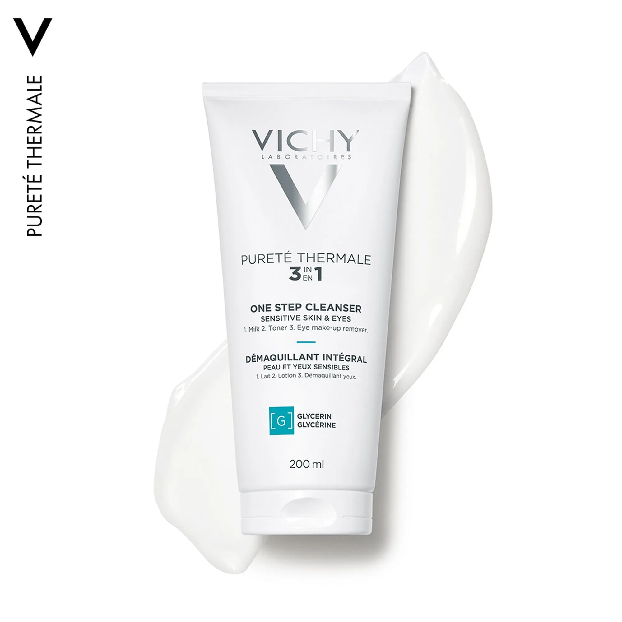 Vichy Purete Thermale 3 in 1 One Step Cleanser 200ml