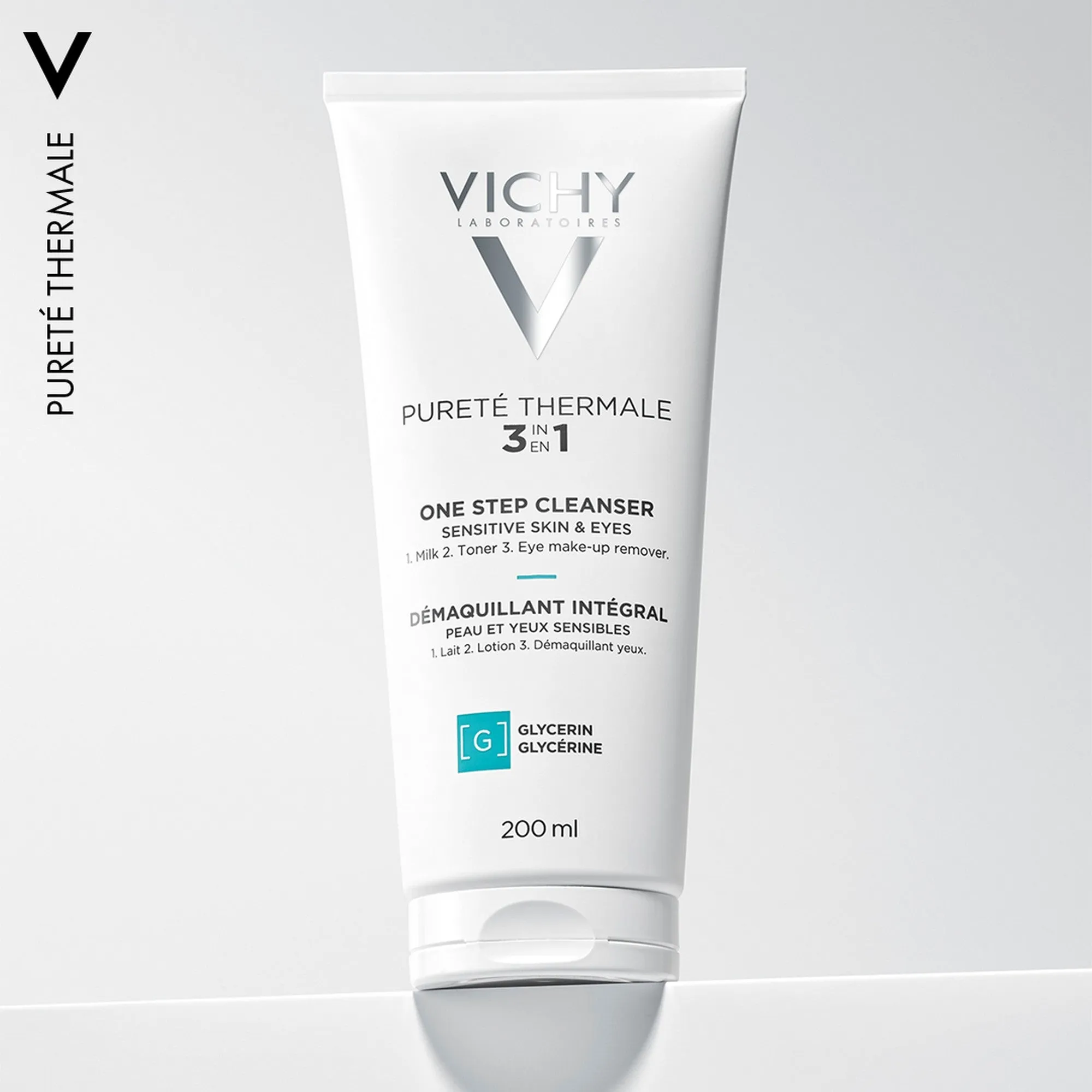 Vichy Purete Thermale 3 in 1 One Step Cleanser 200ml